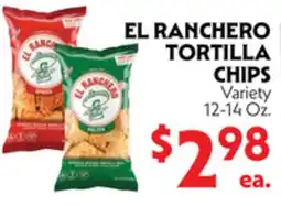 La Chiquita Food Market EL RANCHERO TORTILLA CHIPS offer