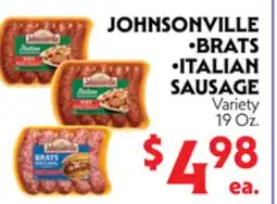 La Chiquita Food Market JOHNSONVILLE BRATS • ITALIAN SAUSAGE offer