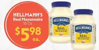 La Chiquita Food Market HELLMANN'S Real Mayonnaise offer