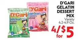 La Chiquita Food Market D'GARI GELATIN DESSERT MIX offer