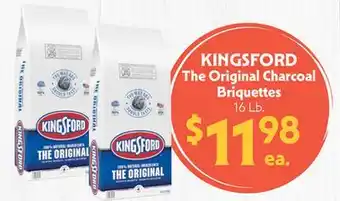 La Chiquita Food Market KINGSFORD The Original Charcoal Briquettes offer