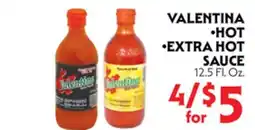 La Chiquita Food Market VALentina • HOT • EXTRA HOT SAUCE offer