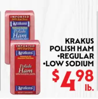 La Chiquita Food Market KRAKUS POLISH HAM offer
