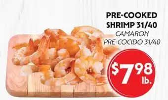 La Chiquita Food Market PRE-COOKED SHRIMP 31/40 offer
