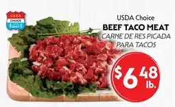 La Chiquita Food Market USDA Choice BEEF TACO MEAT offer