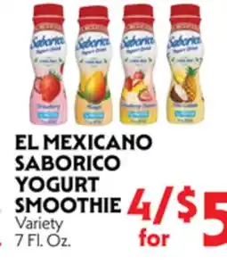 La Chiquita Food Market EL MEXICANO SABORICO YOGURT SMOOTHIE offer