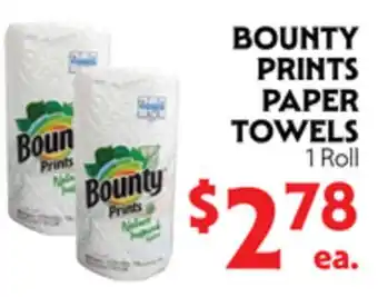 La Chiquita Food Market BOUNTY PRINTS PAPER TOWELS offer