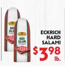 La Chiquita Food Market ECKRICH HARD SALAMI offer