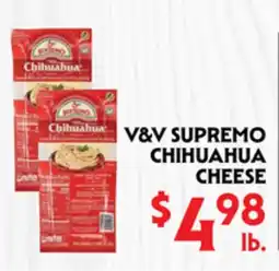 La Chiquita Food Market V&V SUPREMO CHIHUAHUA CHEESE offer