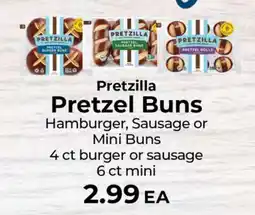 Sunset Foods Pretzilla Pretzel Buns offer