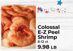 Sunset Foods Colossal E-Z Peel Shrimp offer
