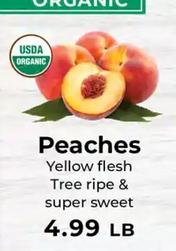 Sunset Foods Peaches offer