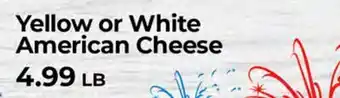 Sunset Foods Yellow or White American Cheese offer
