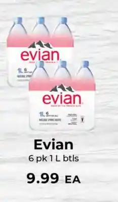Sunset Foods Evian offer