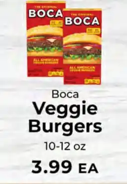 Sunset Foods Boca Veggie Burgers offer