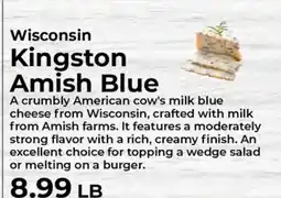 Sunset Foods Wisconsin Kingston Amish Blue offer