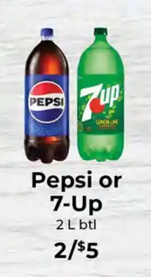 Sunset Foods Pepsi or 7-Up offer
