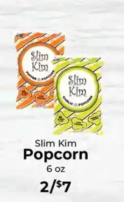 Sunset Foods Slim Kim Popcorn offer