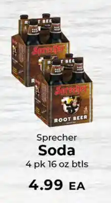 Sunset Foods Sprecher Soda offer
