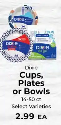 Sunset Foods Dixie Cups, Plates or Bowls offer