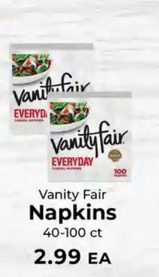 Sunset Foods Vanity Fair Napkins offer