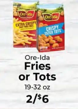 Sunset Foods Ore-Ida Fries or Tots offer