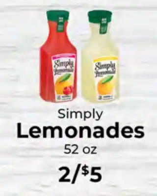 Sunset Foods Simply Lemonades offer