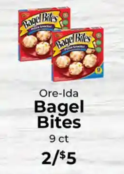 Sunset Foods Ore-Ida Bagel Bites offer