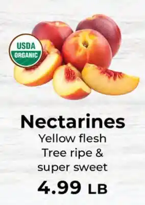 Sunset Foods Nectarines offer