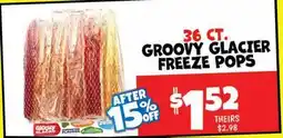 Ollie's GROOVY GLACIER FREEZE POPS offer