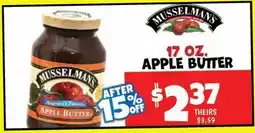 Ollie's MUSSELMAN'S APPLE BUTTER offer