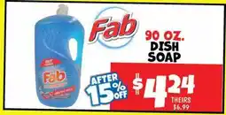 Ollie's Fab DISH SOAP offer