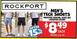 Ollie's MEN'S TECH SHORTS offer