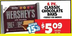 Ollie's HERSHEY'S CLASSIC CHOCOLATE BARS offer