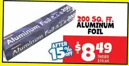 Ollie's 200 SQ. FT. ALUMINUM FOIL offer
