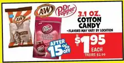 Ollie's 3.1 OZ. COTTON CANDY offer