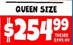 Ollie's MATTRESS QUEEN SIZE offer