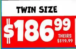 Ollie's TWIN SIZE offer