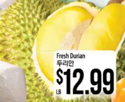 Hmart Fresh Durian offer