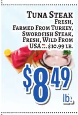 Trade Fair Supermarket TUNA STEAK offer