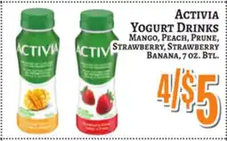 Trade Fair Supermarket ACTIVIA YOGURT DRINKS offer
