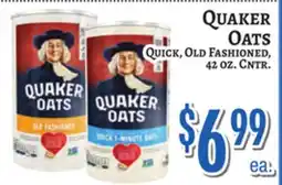 Trade Fair Supermarket QUAKER OATS offer