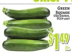 Trade Fair Supermarket GREEN SQUASH offer