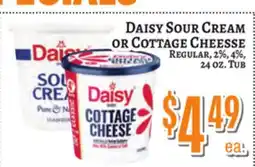Trade Fair Supermarket DAISY SOUR CREAM OR COTTAGE CHEESE offer