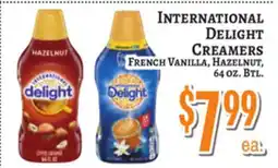 Trade Fair Supermarket INTERNATIONAL DELIGHT CREAMERS offer