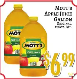 Trade Fair Supermarket MOTT'S APPLE JUICE offer