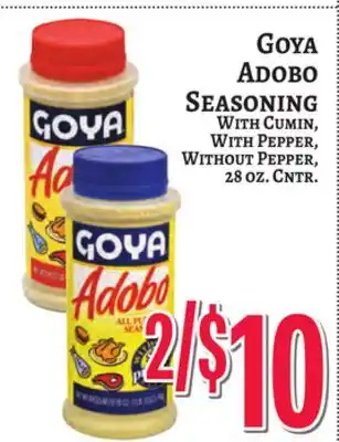 Trade Fair Supermarket GOYA Adobo SEASONING offer
