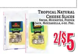 Trade Fair Supermarket TROPICAL NATURAL CHEESE SLICES offer