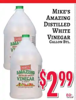Trade Fair Supermarket Mike's Amazing Distilled White Vinegar offer