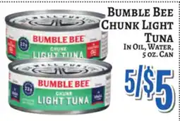Trade Fair Supermarket BUMBLE BEE Chunk Light Tuna offer